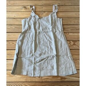 NWT $34.99 Cotton On Woven Libby Strappy Mini Dress Size XL Women’s Latte